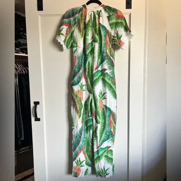 Farm Rio Forest Palm Jumpsuit - Picture 6 of 16